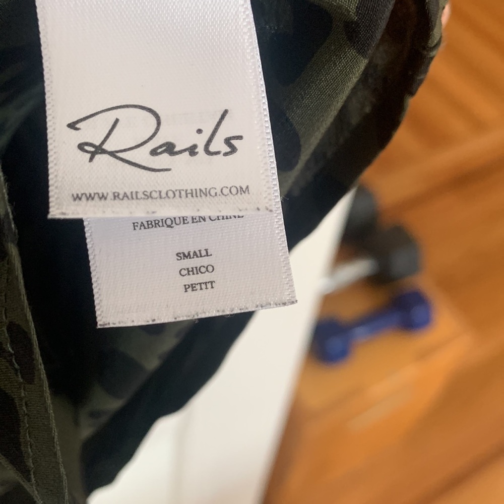 Rails silk button down blouse - Picture 6 of 7